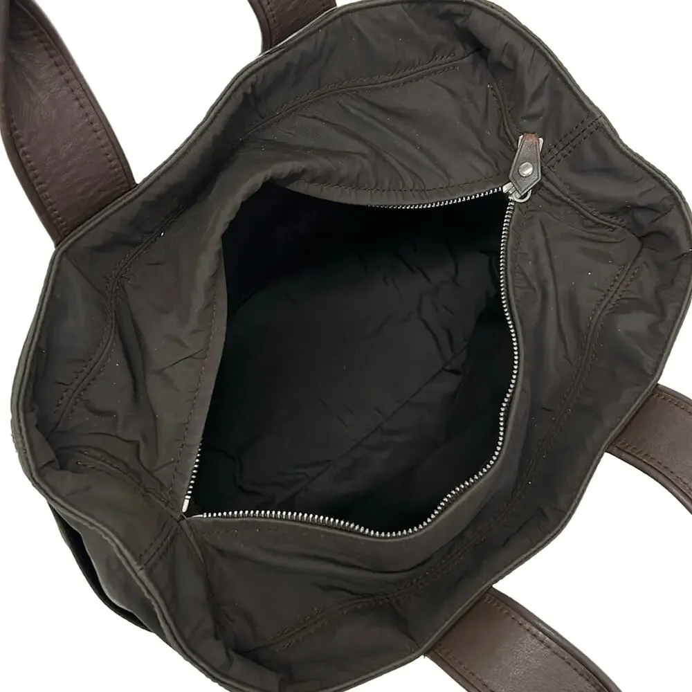Hermès Acapulco PM Handbag Nylon Leather